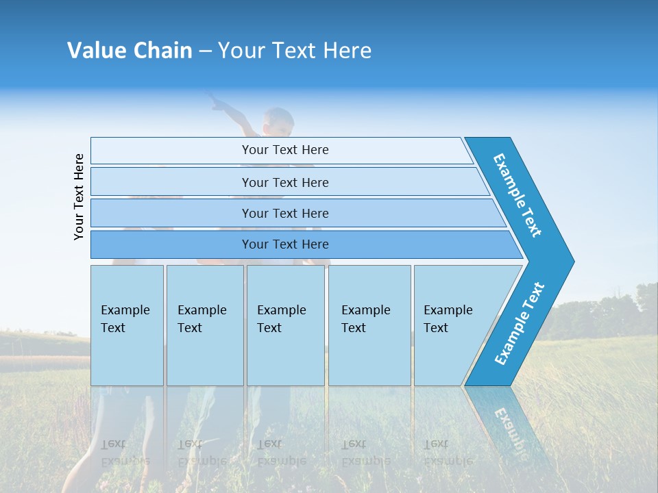 Person Park Male PowerPoint Template