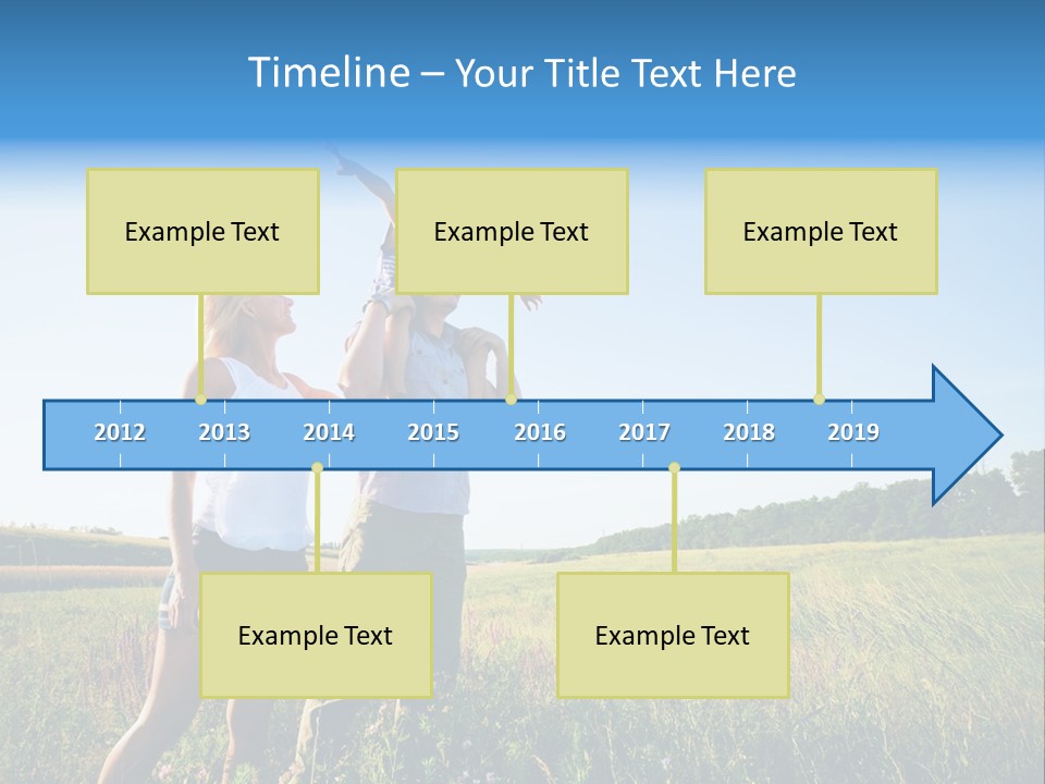 Person Park Male PowerPoint Template