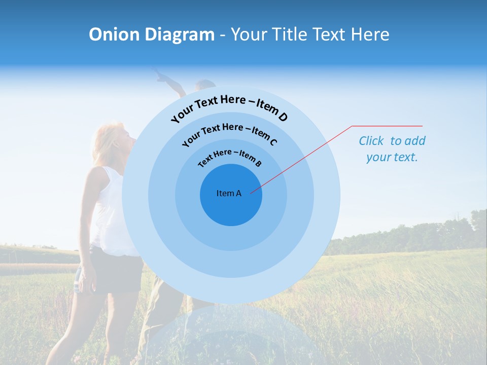 Person Park Male PowerPoint Template