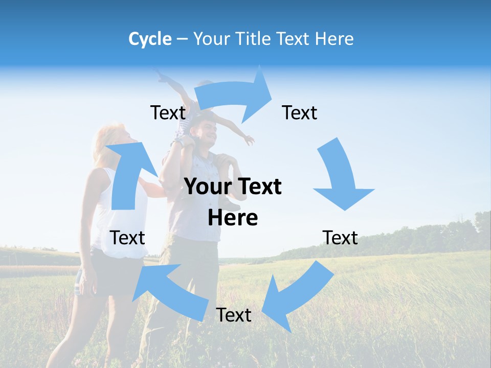Person Park Male PowerPoint Template