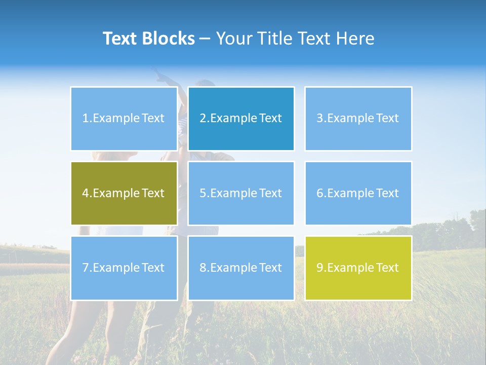 Person Park Male PowerPoint Template