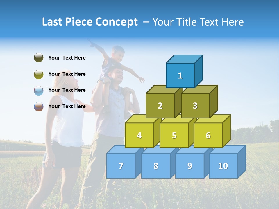 Person Park Male PowerPoint Template