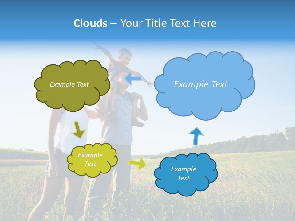 Person Park Male PowerPoint Template