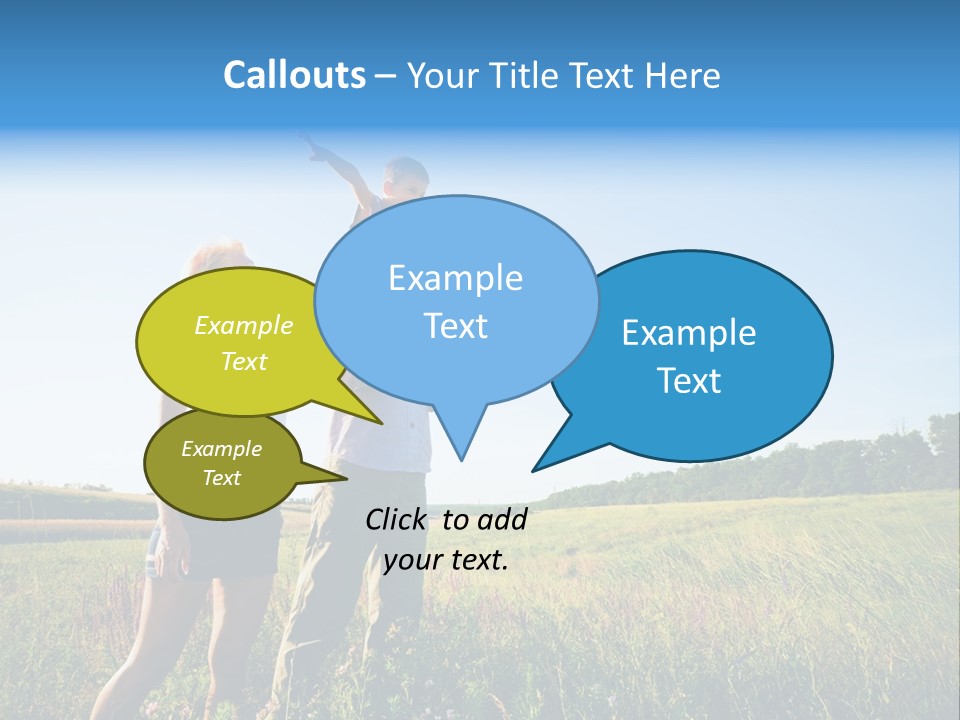 Person Park Male PowerPoint Template