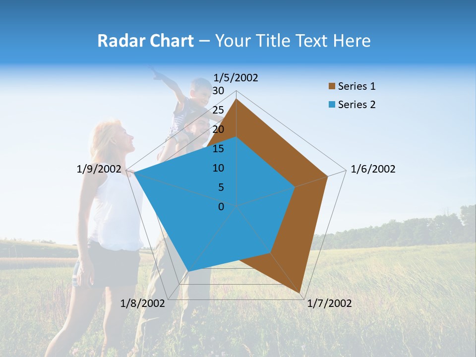 Person Park Male PowerPoint Template
