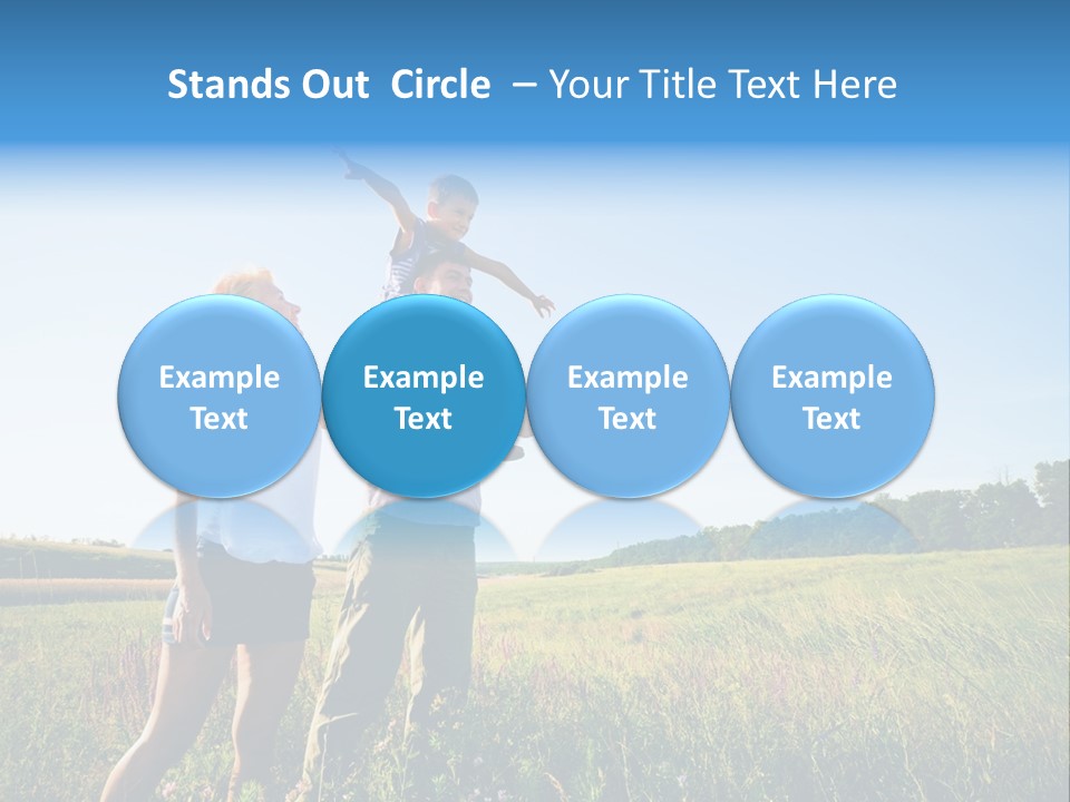 Person Park Male PowerPoint Template