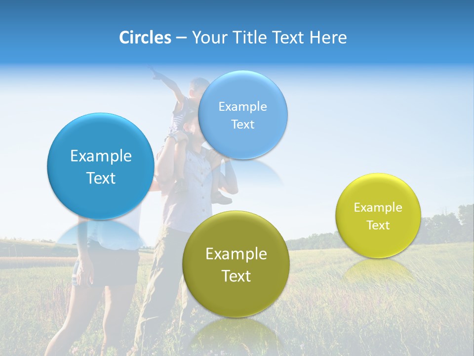 Person Park Male PowerPoint Template