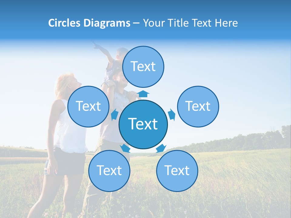 Person Park Male PowerPoint Template