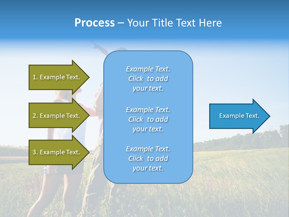 Person Park Male PowerPoint Template