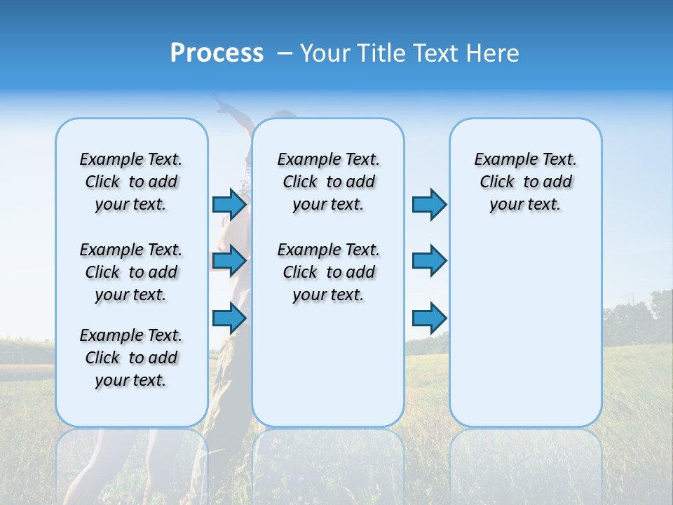 Person Park Male PowerPoint Template