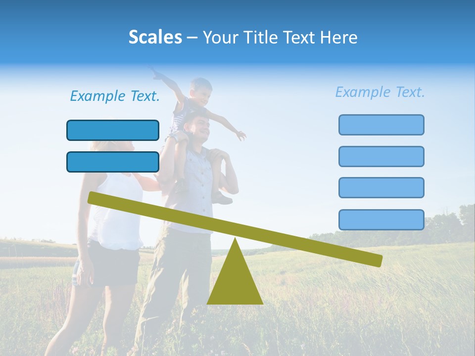 Person Park Male PowerPoint Template