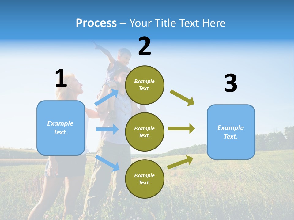 Person Park Male PowerPoint Template