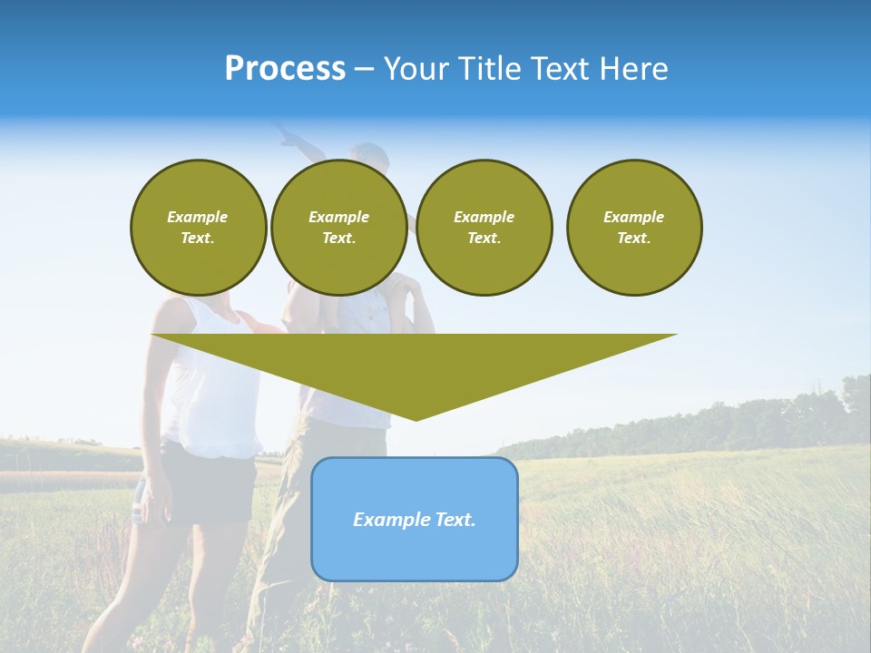 Person Park Male PowerPoint Template