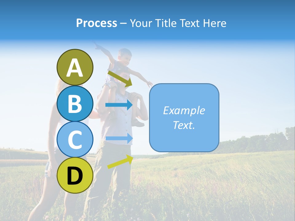 Person Park Male PowerPoint Template