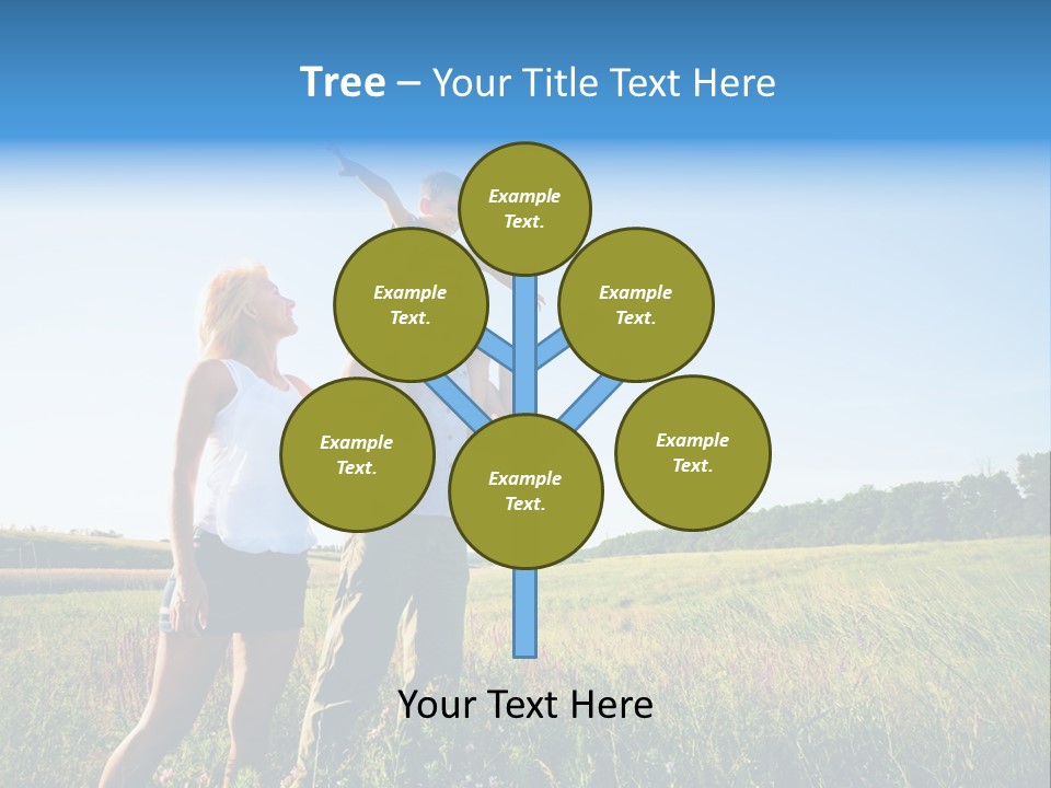 Person Park Male PowerPoint Template