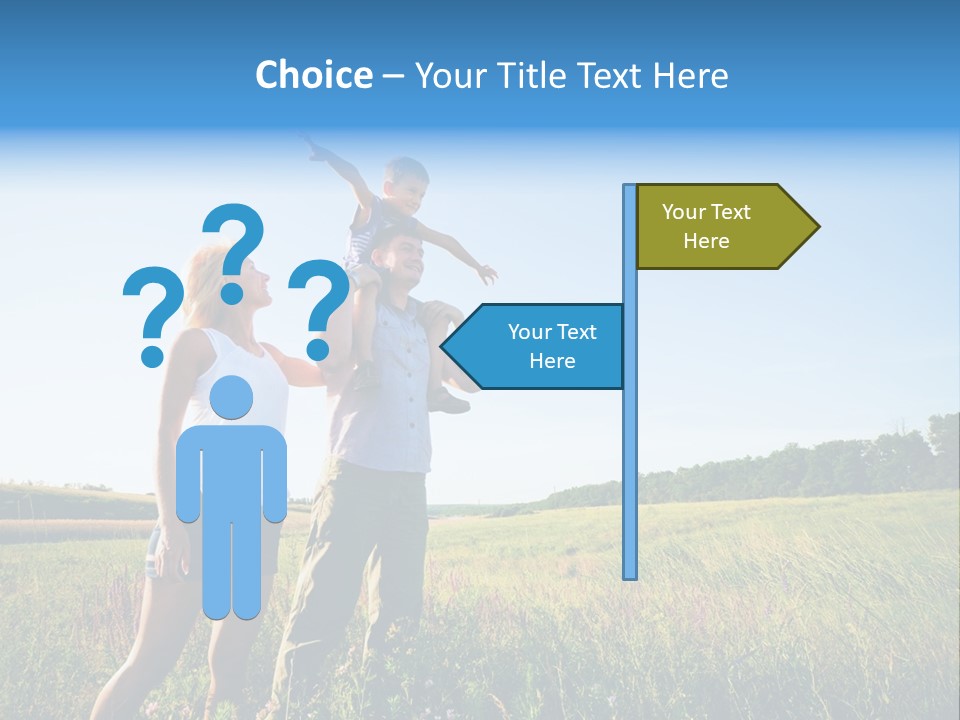 Person Park Male PowerPoint Template