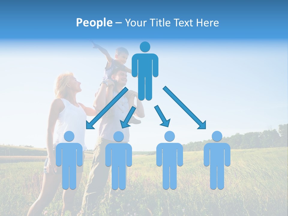 Person Park Male PowerPoint Template