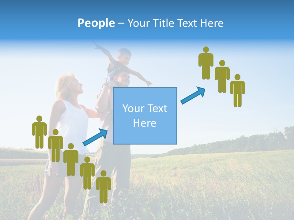 Person Park Male PowerPoint Template