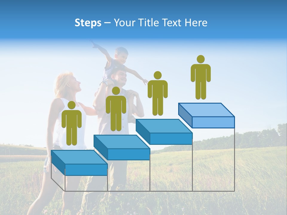 Person Park Male PowerPoint Template