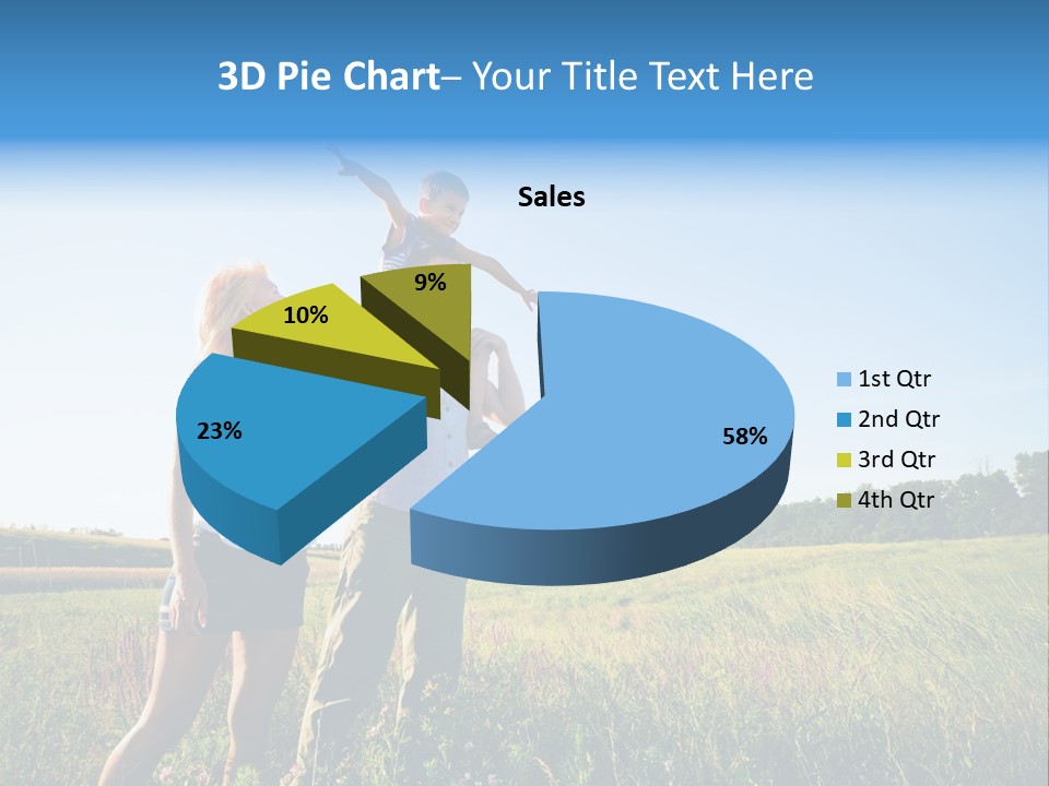 Person Park Male PowerPoint Template
