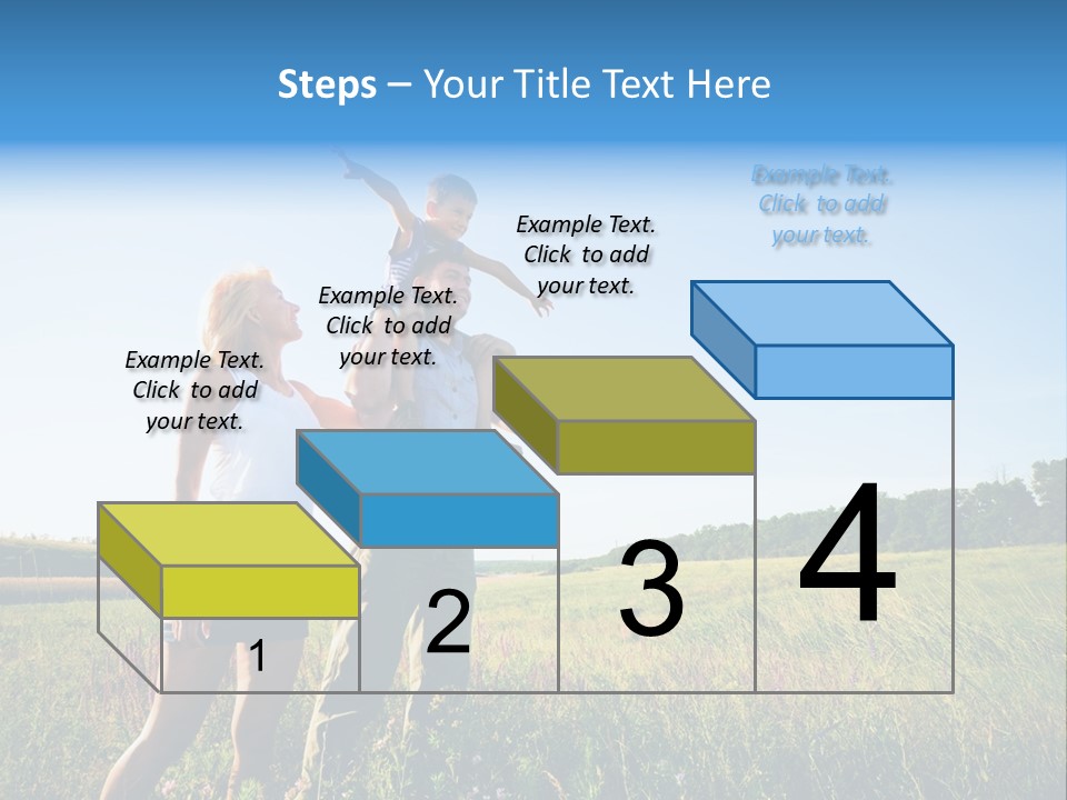 Person Park Male PowerPoint Template