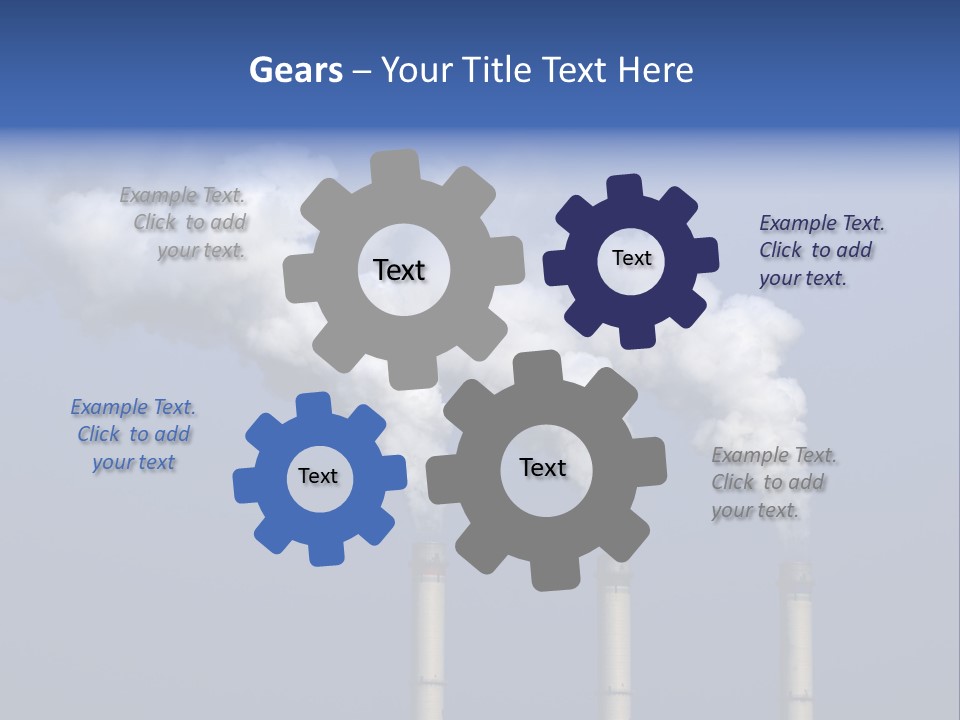 Climate Industry Power PowerPoint Template