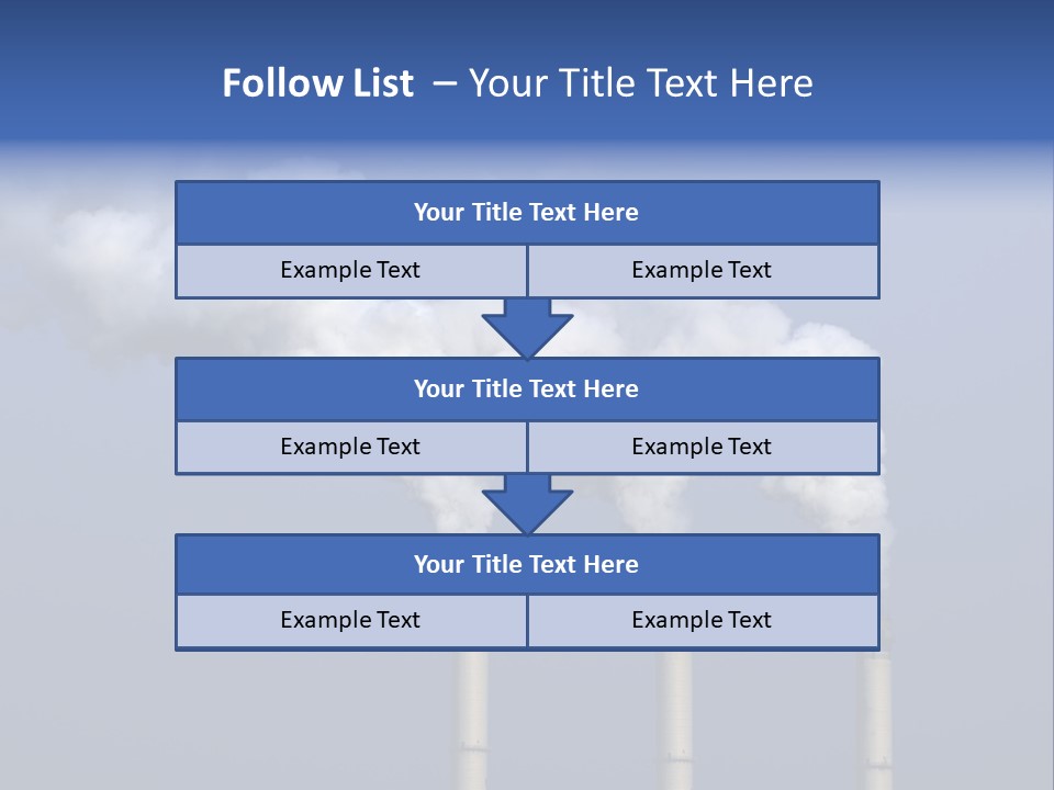 Climate Industry Power PowerPoint Template