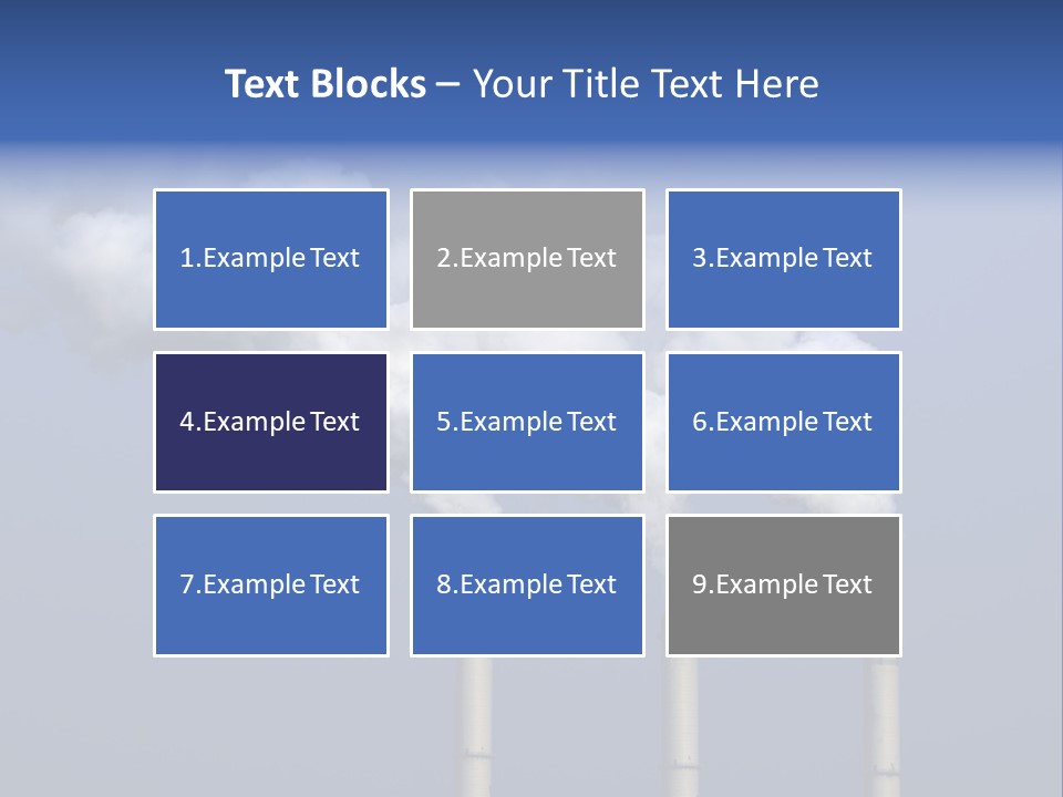 Climate Industry Power PowerPoint Template