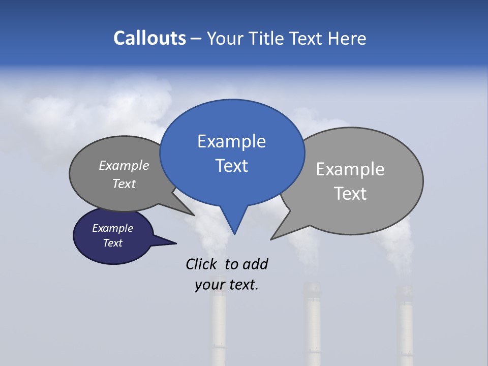 Climate Industry Power PowerPoint Template
