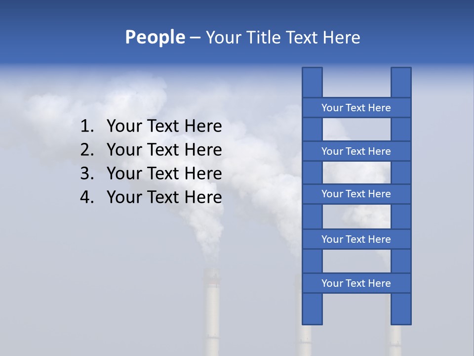 Climate Industry Power PowerPoint Template