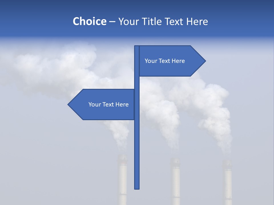 Climate Industry Power PowerPoint Template