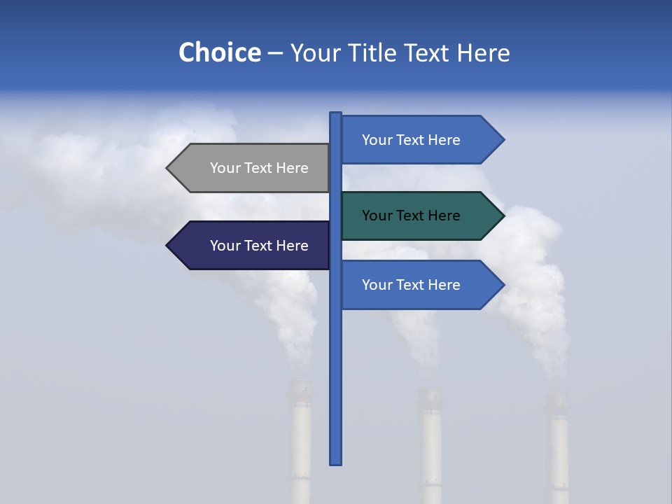 Climate Industry Power PowerPoint Template
