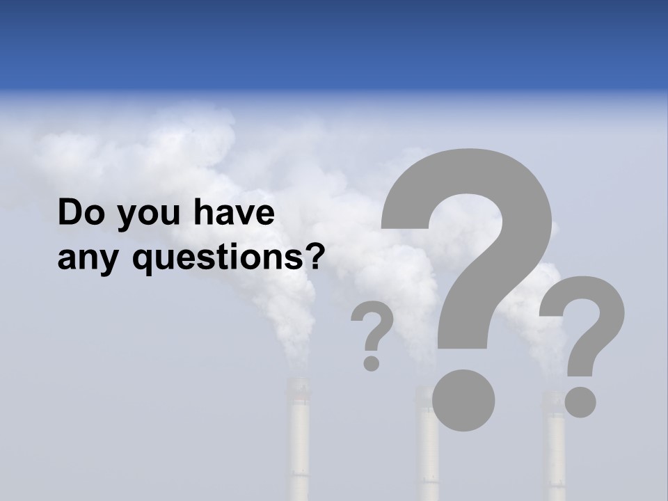 Climate Industry Power PowerPoint Template