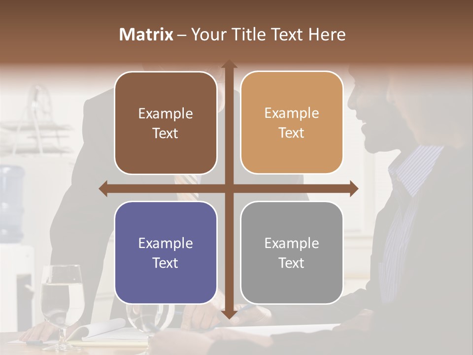 Happiness American White PowerPoint Template