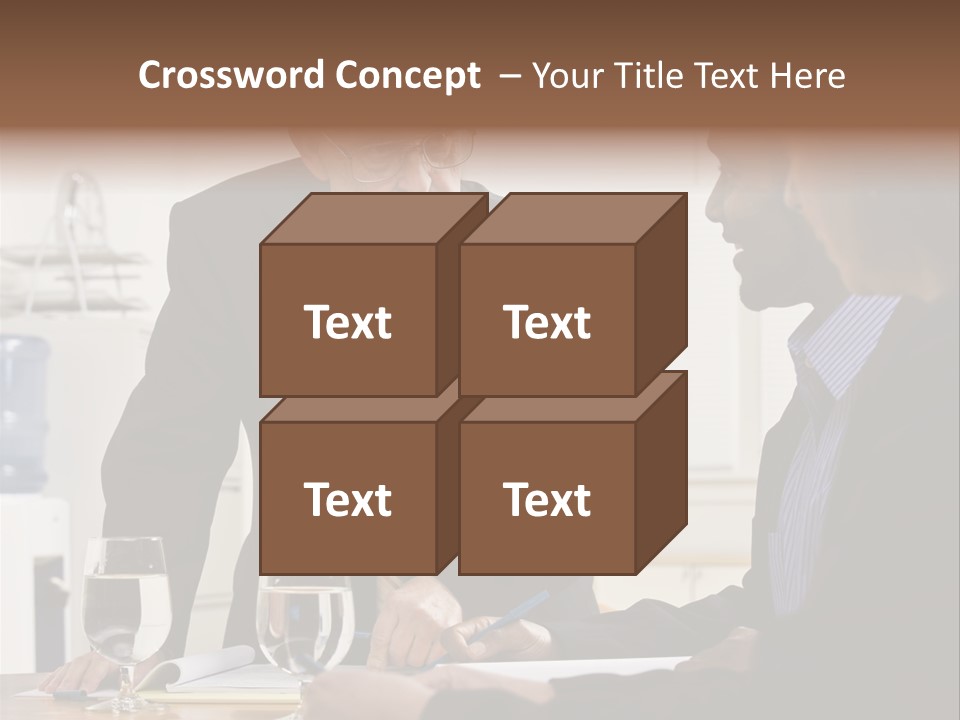 Happiness American White PowerPoint Template