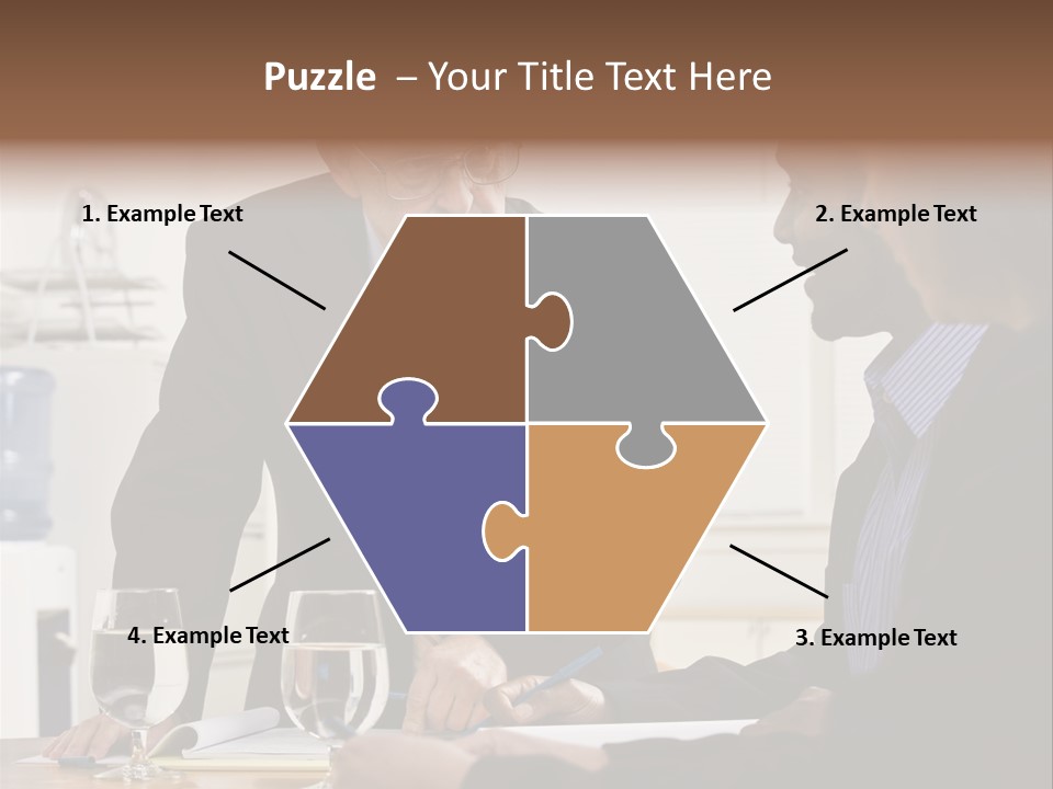 Happiness American White PowerPoint Template