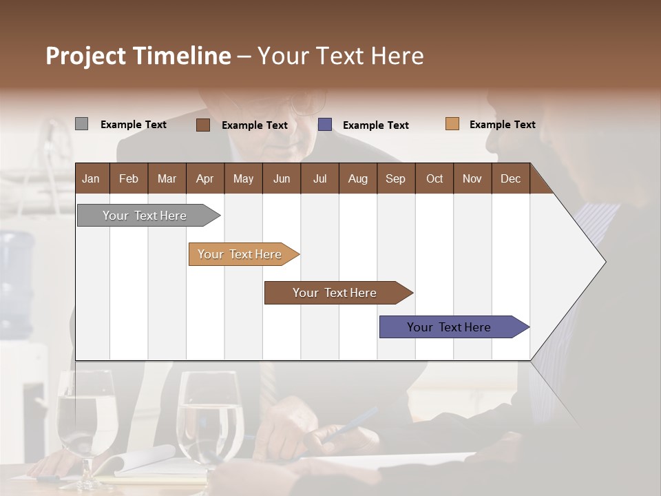 Happiness American White PowerPoint Template