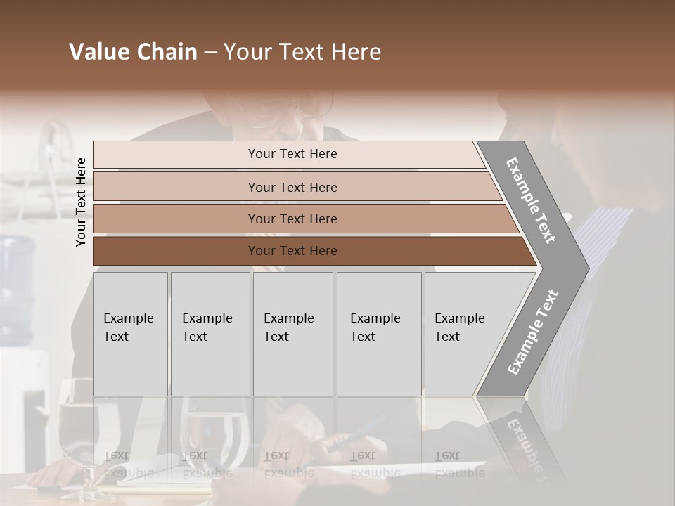 Happiness American White PowerPoint Template