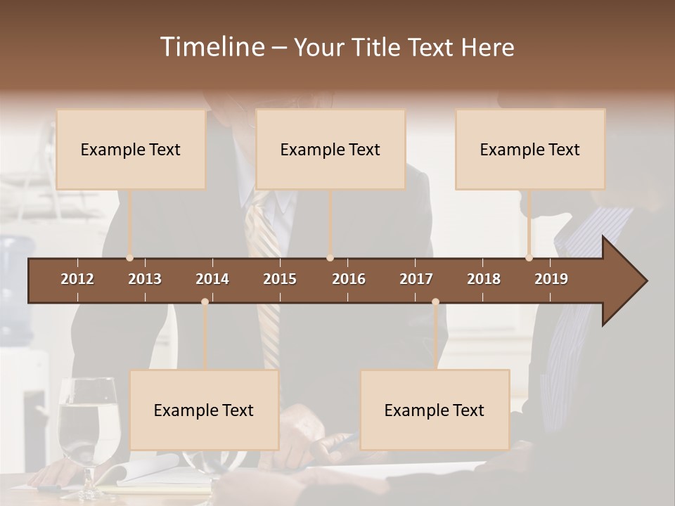 Happiness American White PowerPoint Template