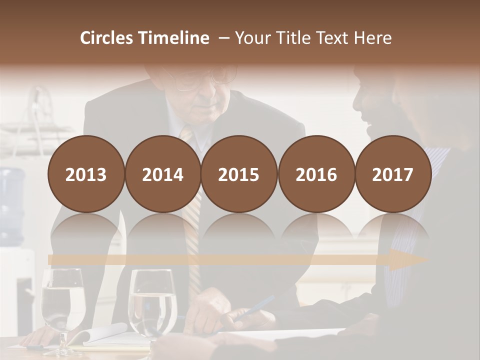 Happiness American White PowerPoint Template