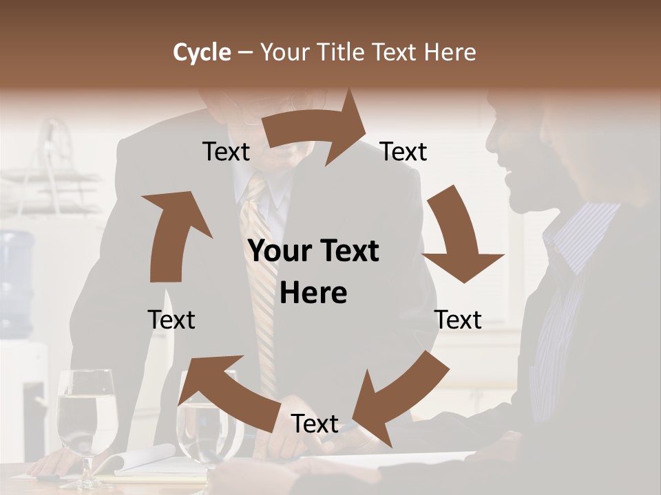 Happiness American White PowerPoint Template