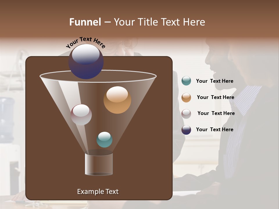 Happiness American White PowerPoint Template