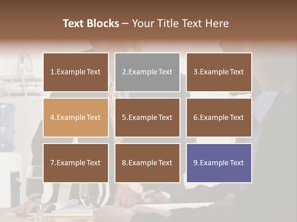 Happiness American White PowerPoint Template