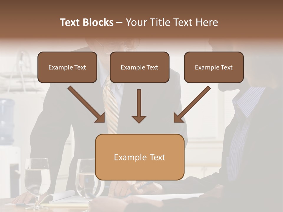 Happiness American White PowerPoint Template