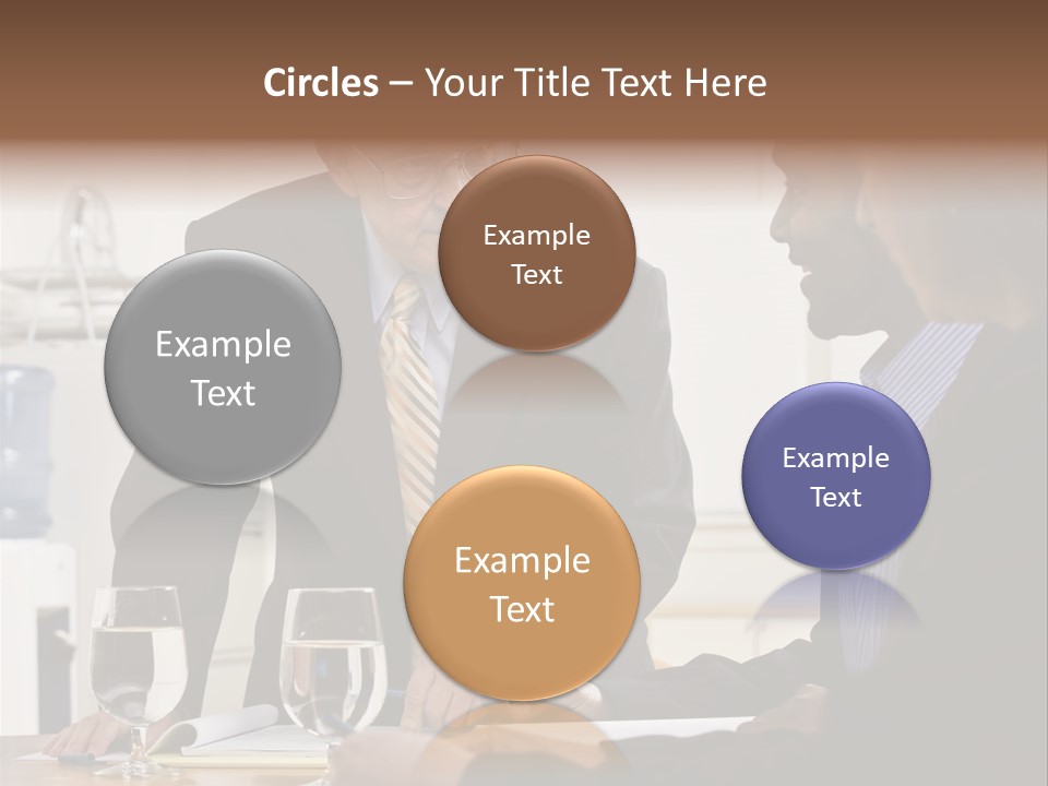 Happiness American White PowerPoint Template