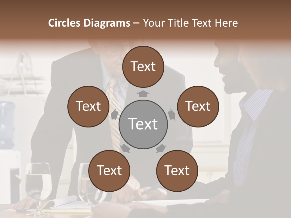 Happiness American White PowerPoint Template