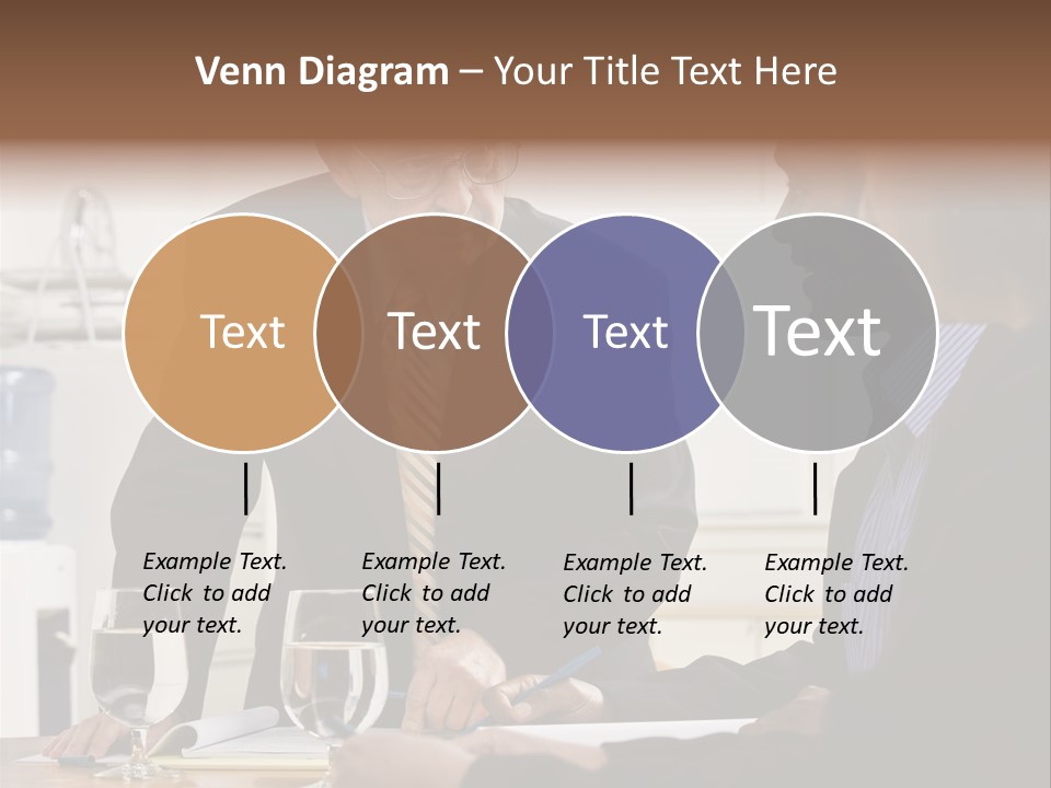 Happiness American White PowerPoint Template