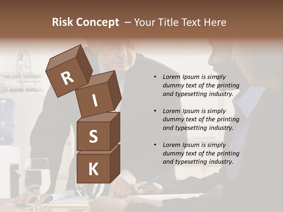 Happiness American White PowerPoint Template