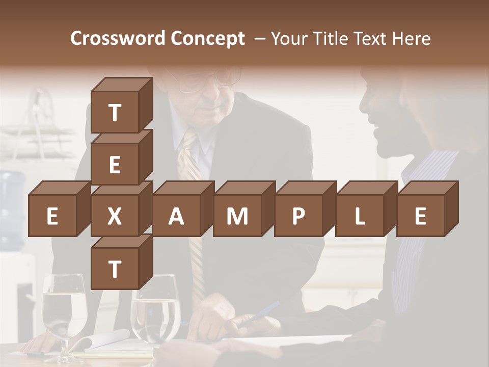 Happiness American White PowerPoint Template