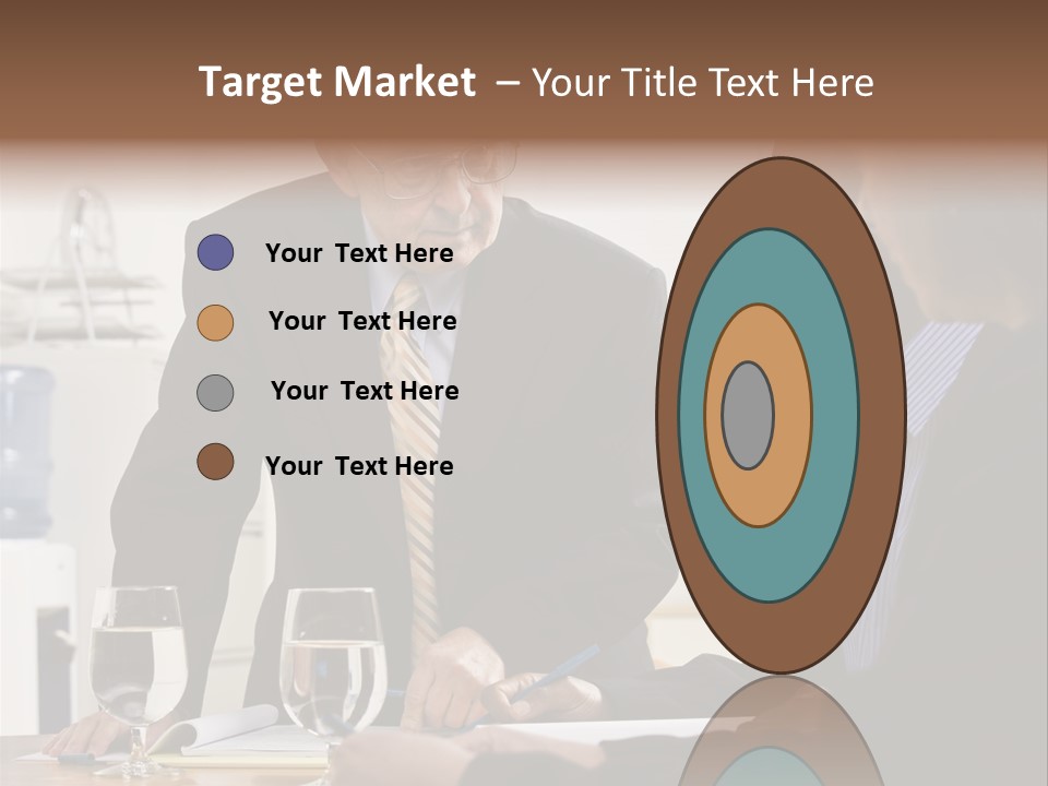 Happiness American White PowerPoint Template